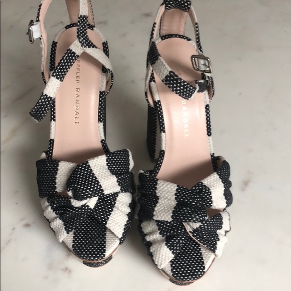 Loeffler Randall Shoes - Adorable Stripe NWT Loeffler Randall Sandals Sz 35
